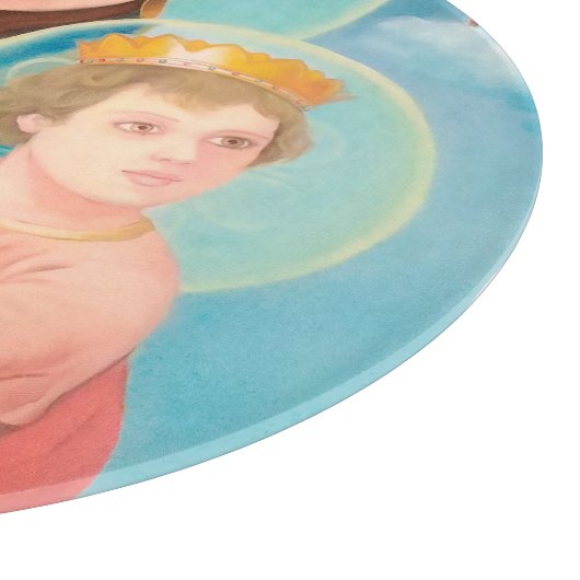 Planche À Découper Notre-Dame de Perpétuel aide catholique (Coin)