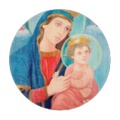 Planche À Découper Notre-Dame de Perpétuel aide catholique (Devant)