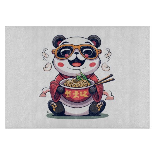 Planche À Découper Nouilles de Panda (Devant)