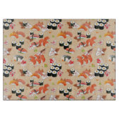 Planche À Découper Nourriture japonaise : Sushi Motif 3 (Devant)