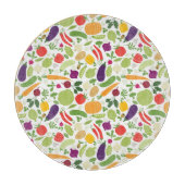 Planche À Découper Nourriture sur un arrière - plan blanc (Devant)