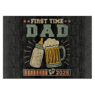 Planche À Découper Nouveau papa pour la première fois 2026 Futur bébé