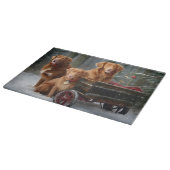 Planche À Découper Nouvelle-Écosse Duck Toller Retriever Snowden (Coin)