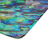 Planche À Découper Nouvelle-Zélande Abalone Paua Shell Motif 1 (Coin)