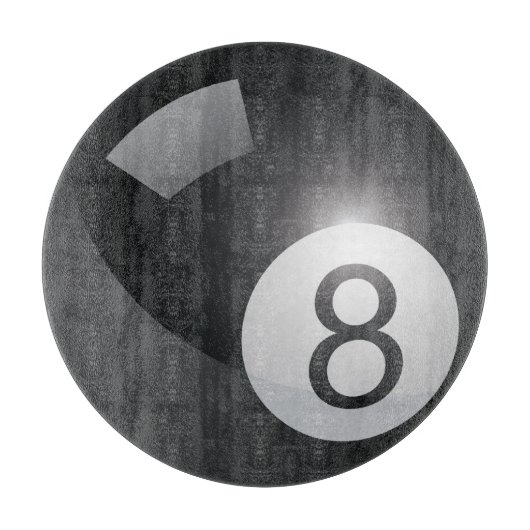Planche À Découper Novelty Sport Billard 8 Ball (Devant)