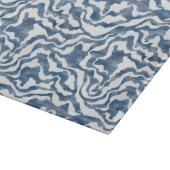 Planche À Découper Nuages abstraits en bleu et blanc (Coin)