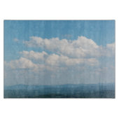 Planche À Découper Nuages au-dessus des montagnes (Devant)