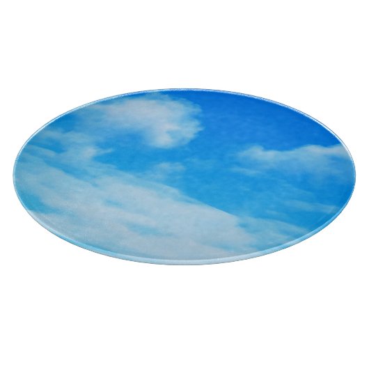 Planche À Découper Nuages Dans Le Ciel Bleu D'Ottawa. Commandez dès m (Coin)