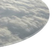 PLANCHE À DÉCOUPER NUAGES DE FLUFFE BLANC (Coin)