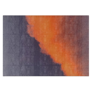Planche À Découper Nuages rêveurs et magiques aux couleurs rêveuses e