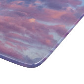 Planche À Découper Nuages roses et violets (Coin)