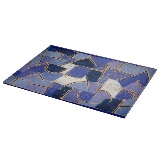 Planche À Découper Nuit bleue - Paul Klee (Coin)