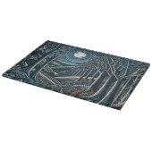 Planche À Découper Nuit dans les bois (Coin)