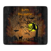 Planche À Découper Nuit d'Halloween, Joyeux Halloween ! (Devant)