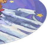 Planche À Découper Nuit étoilée de Noël Kangaroo (Coin)