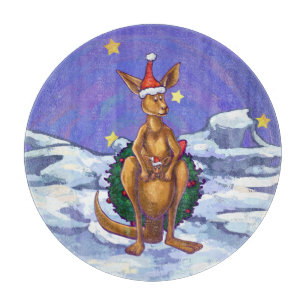 Planche À Découper Nuit étoilée de Noël Kangaroo