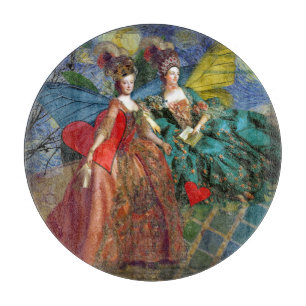 Planche À Découper Nuit étoilée Demoiselles Rococo Ailes de Papillon