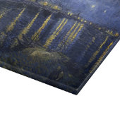 Planche À Découper Nuit étoilée par Van Gogh (Coin)