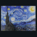 Planche À Découper Nuit étoilée par Vincent Van Gogh<br><div class="desc">Peinture à l'huile du maître hollandais Vincent Van Gogh (1853-1890) Probablement son tableau le plus célèbre, Van Gogh peint "La nuit étoilée" en 1889 de mémoire alors qu'il se trouvait dans un asile en France où il s'est enregistré pour la dépression.La scène dépeint la vue depuis sa fenêtre de chambre....</div>