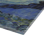 Planche À Découper Nuit étoilée, peinture à l'huile, Vincent Van Gogh (Coin)