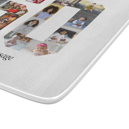 Planche À Découper Numéro 50 Collage photo (Coin)