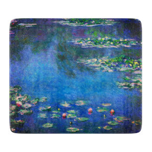 Planche À Découper Nymphéas vintage par Claude Monet