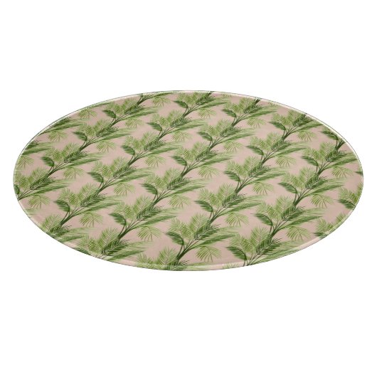 Planche À Découper Oasis intérieure | Motif Palm Tree (Coin)