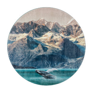 Planche À Découper Observation des baleines de l'Alaska : excursion e