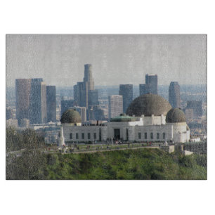 Planche À Découper Observatoire Griffith et centre-ville de Los Angel