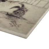 Planche À Découper Occupé à construire un bonhomme de neige (Coin)