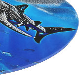 Planche À Découper Océan Baleine Requin Giant Natation (Coin)