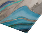 Planche À Découper Ocean Palette et marbre taupe (Coin)