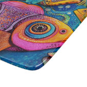 Planche À Découper Océan Poisson Whimsical 5 (Coin)