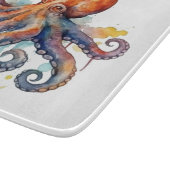 Planche À Découper Ocean Whimsy : Pieuvre Colorée (Coin)