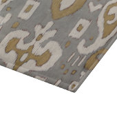 Planche À Découper Ochre Ikat I (Coin)