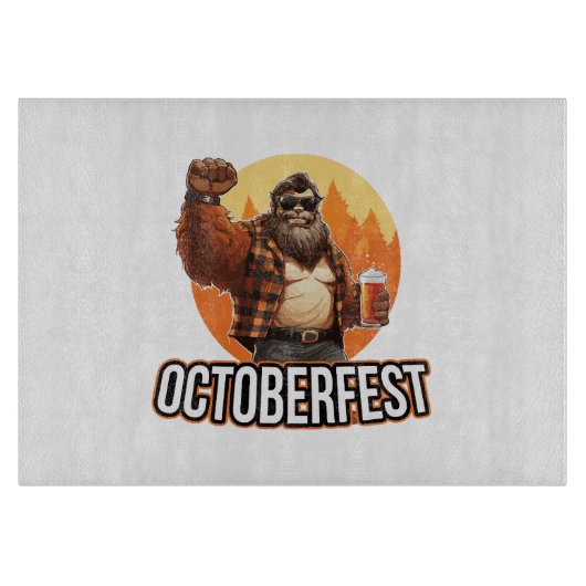 Planche À Découper Octobrefest Bigfoot (Devant)