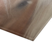 Planche À Découper Oeil D'Un Animal Belge De Cheval (Coin)