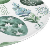 Planche À Découper Oeufs de Pâques et feuillage (Coin)