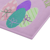 Planche À Découper Oeufs de Pâques Joyeux Pâques (Coin)