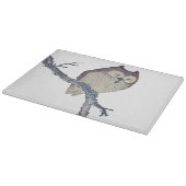 Planche À Découper Oeuvre de nuit japonaise de la Chouette couchée (Coin)