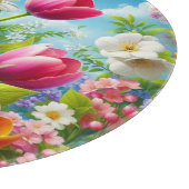 Planche À Découper OEuvre florale/printanière (Coin)