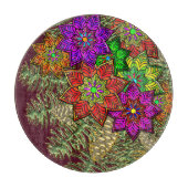 Planche À Découper Office de la charcuterie Bouquet de Noël (Devant)