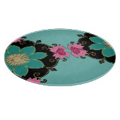 Planche À Découper Office japonais de charcuterie Art Nouveau Rosette (Coin)