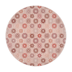 Planche À Découper Ogee Boho fleurs