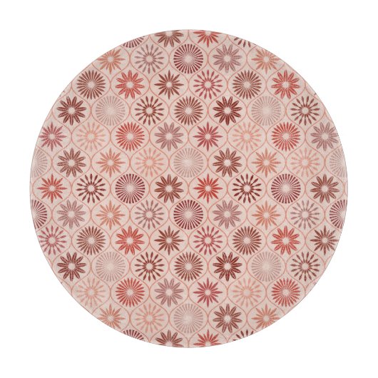 Planche À Découper Ogee Boho fleurs (Devant)