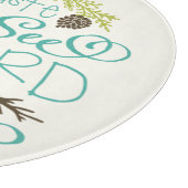 Planche À Découper Oh Taste and See Holiday Glass Cutboard (Coin)