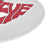 Planche À Découper Ohio surnom Word Art (Coin)