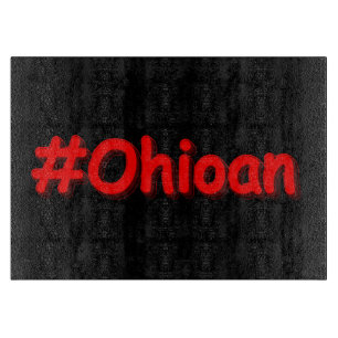 Planche À Découper "#Ohioan" Joli design. Acheter maintenant