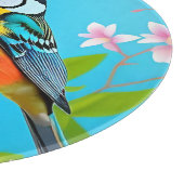 Planche À Découper Oiseau chanteur vibrant perché sur une branche fle (Coin)