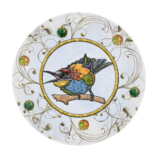 Planche À Découper Oiseau d'abeilles (Devant)